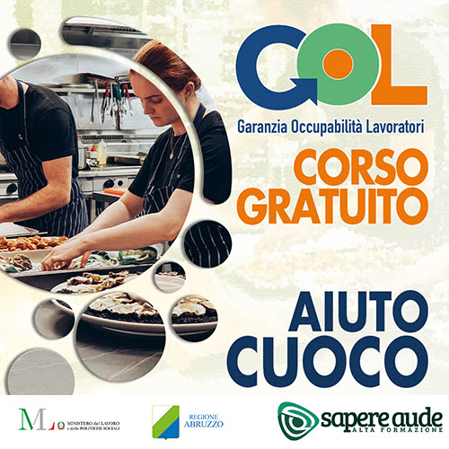 corso gratuito Aiuto Cuoco