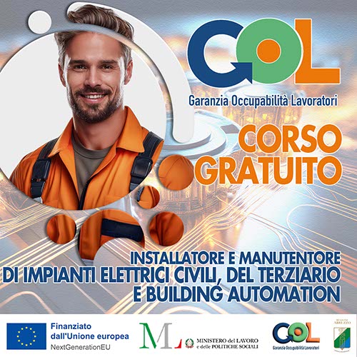 Corsi GOL Installatore e manutentore di impianti elettrici