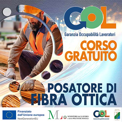 Corsi GOL Posatore fibra ottica